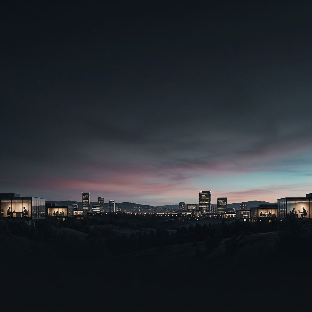 Tech Hub Horizon Landscape